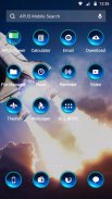 Rocket Sky Space-APUS Launcher stylish theme screenshot 0