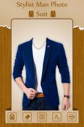 Men In Suit Photo Montage Stylish Man Photo Maker screenshot 0