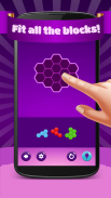 Hexa Puzzle Herói screenshot 0