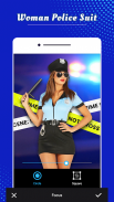 Women Police Photo Suit Editor screenshot 5