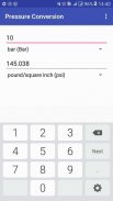 bar to psi to kpa : pressure converter screenshot 1