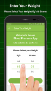 Blood Pressure App screenshot 1