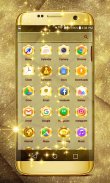 Shiny Glitter Launcher Theme screenshot 0