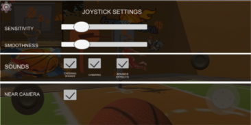 Baloncesto - Juego de baloncesto 3D screenshot 1