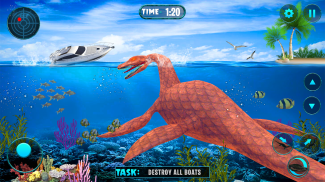 Sea Monster Dinosaur Simulator screenshot 1