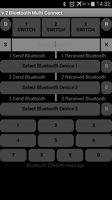 Multi bluetooth sales connection app