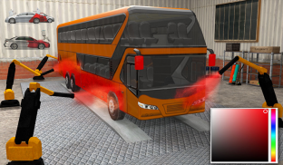 Smart Bus Wash Service: Gas Station Parking Games screenshot 11