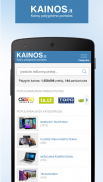 Kainos.lt screenshot 1