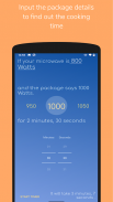 Watt Time - Microwave time converter screenshot 0