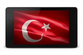 Flagge der Türkei Hintergründe screenshot 0