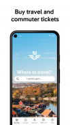 SJ - Biljetter och trafikinfo screenshot 3