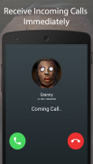 Granny's Fake Chat Video Call screenshot 0