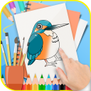 Little Bird Coloring Book