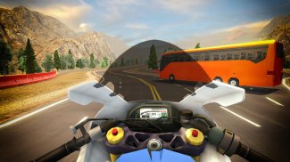 Bike VS Bus Racing Games screenshot 1