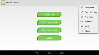 TUTORIAL FOR ANDROID screenshot 0