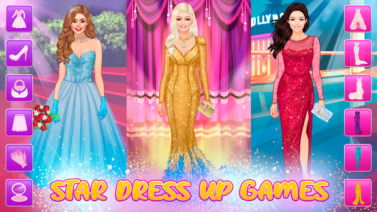 Red Carpet Dress Up Girls - Click Jogos