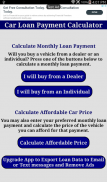 Car Truck Payment Calculator screenshot 11