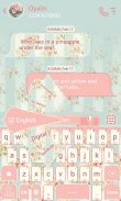 Chic GO Keyboard Theme & Emoji screenshot 2