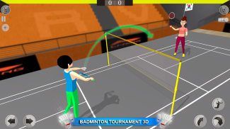 Badminton 3D: Sports Games screenshot 2