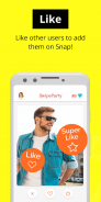 SwipeParty - find & make new snapchat friends screenshot 3