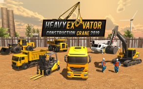 Heavy Construction Crane Driver: Excavator Games screenshot 0