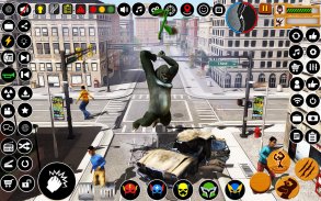 Angry Gorilla Rampage: Thành phố Mad King Kong screenshot 12