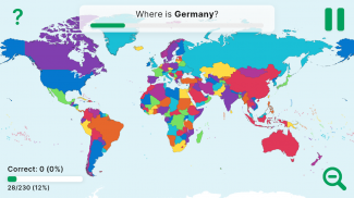 StudyGe－Weltkarte Geographie, Flaggen, Länder screenshot 7
