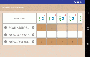 Homoeopathic Repertorium screenshot 4