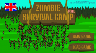 Zombie Survival Camp Pixel screenshot 2