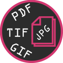 PDF > JPEG Converter: TIF, GIF Icon