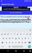 BASE64 Encoder - Encoding Text to Base 64 format string screenshot 2