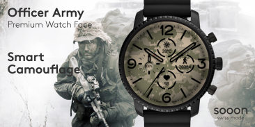 Officer Army Watch Face screenshot 6