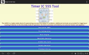 Таймер IC 555 Инструмент screenshot 0
