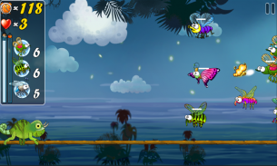 Tap the fly : Chameleon screenshot 2