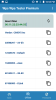 WIFI WPS WPA TESTER Screen