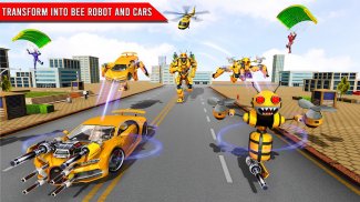 Bee Robot Car Game: Robot Game screenshot 0