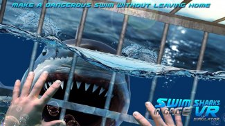 Swim Sharks Cage VR Simulator screenshot 1