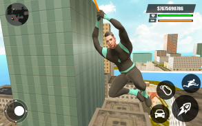 Green Rope Hero Crime City Games – Gangstar Crime screenshot 0