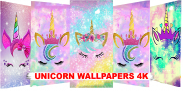 Glitter Unicorn Wallpaper HD screenshot 0