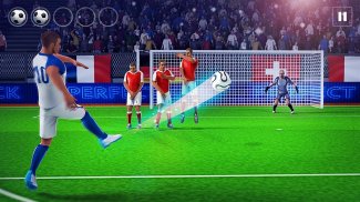 Perfect Soccer FreeKick 3D screenshot 0