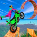 City Bike Stunt Simulator Game Icon