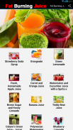 Fat Burning Juices Healthy screenshot 1