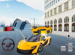 Real Car Simulator City - Free Driving School 3D screenshot 1