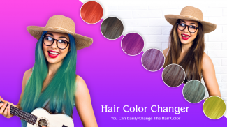 Hair Color Changer Real 2019 screenshot 0