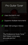 Accordeur - Pro Guitar Tuner screenshot 3