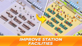 Idle Bus Station - Tycoon Game screenshot 6