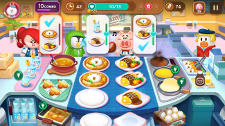 LINE CHEF A cute cooking game! screenshot 3