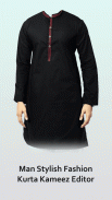 Man Stylish Fashion Kurta Kame screenshot 3