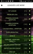 Football Leagues - Liga Live Score & Match history screenshot 1