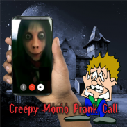 Creepy Momo Prank Call screenshot 0